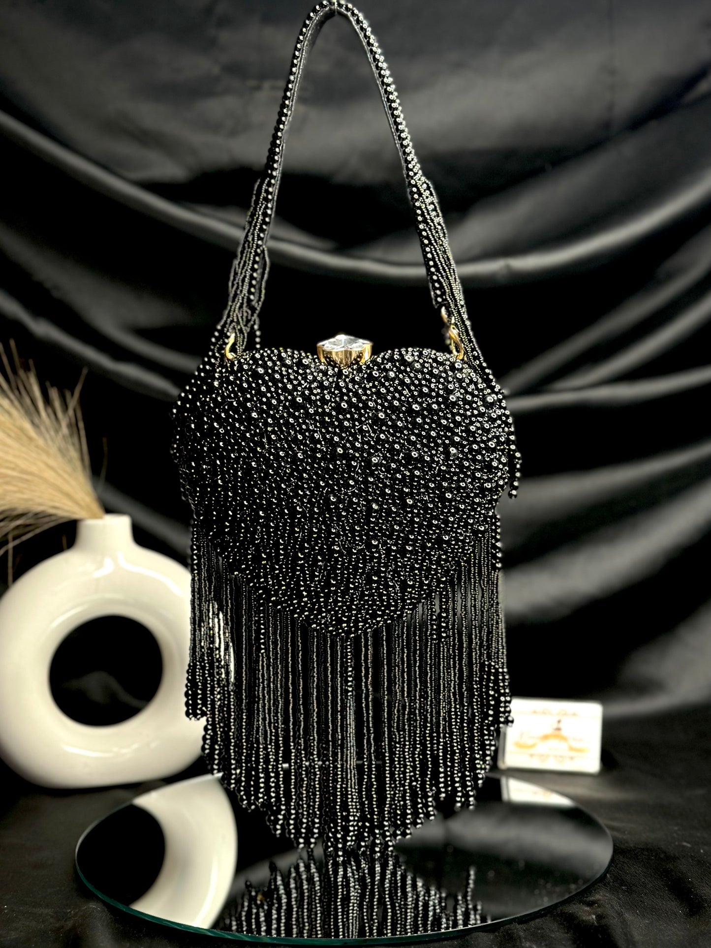 Premium Pearl Heart Bag