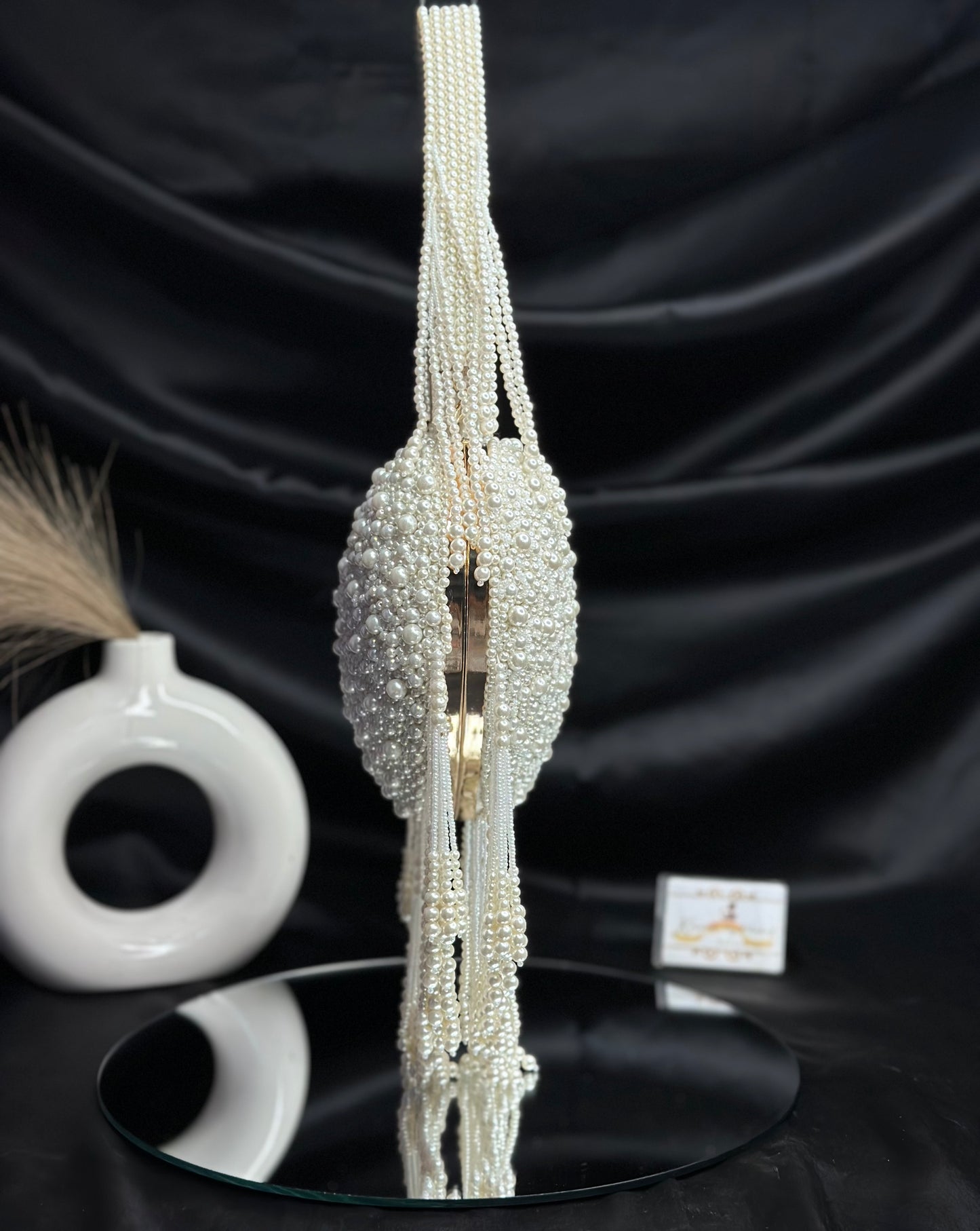 Premium Pearl Heart Bag