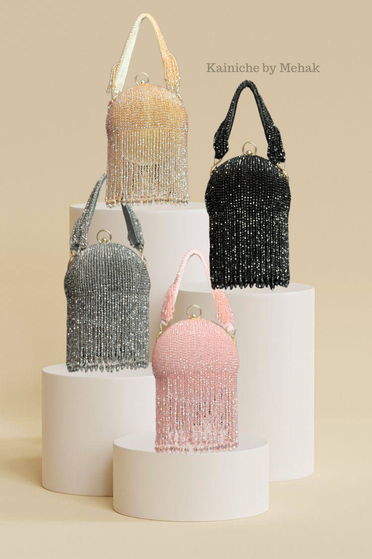 Crystal Cosmo Bag