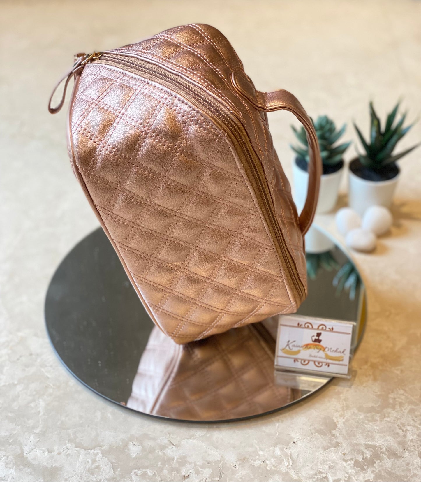 Camille Cosmetics/Toiletries Pouch - Shimmer Edition