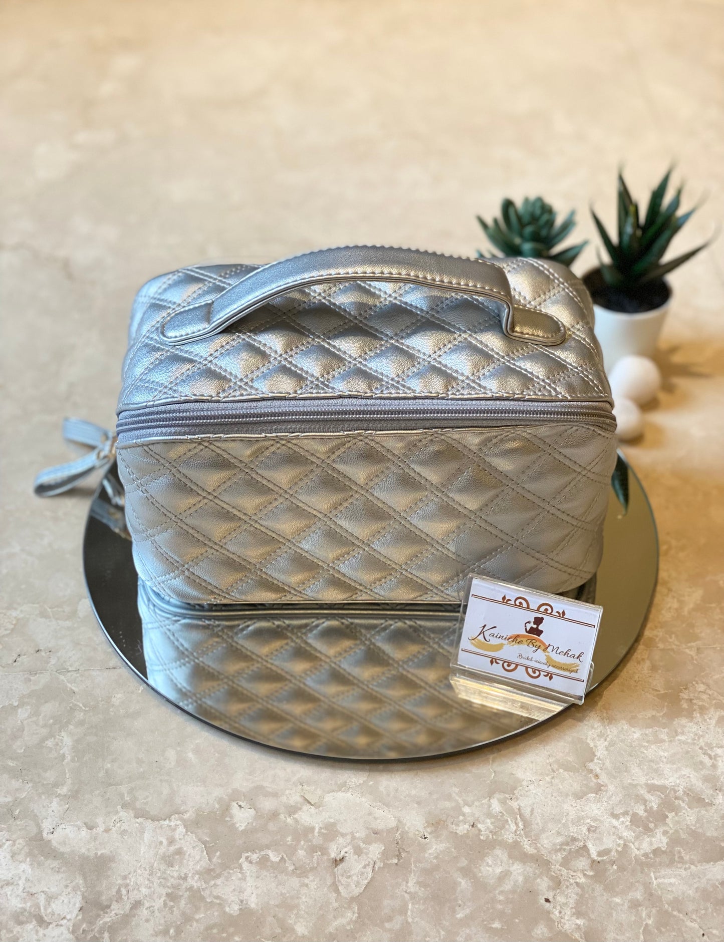 Camille Cosmetics/Toiletries Pouch - Shimmer Edition