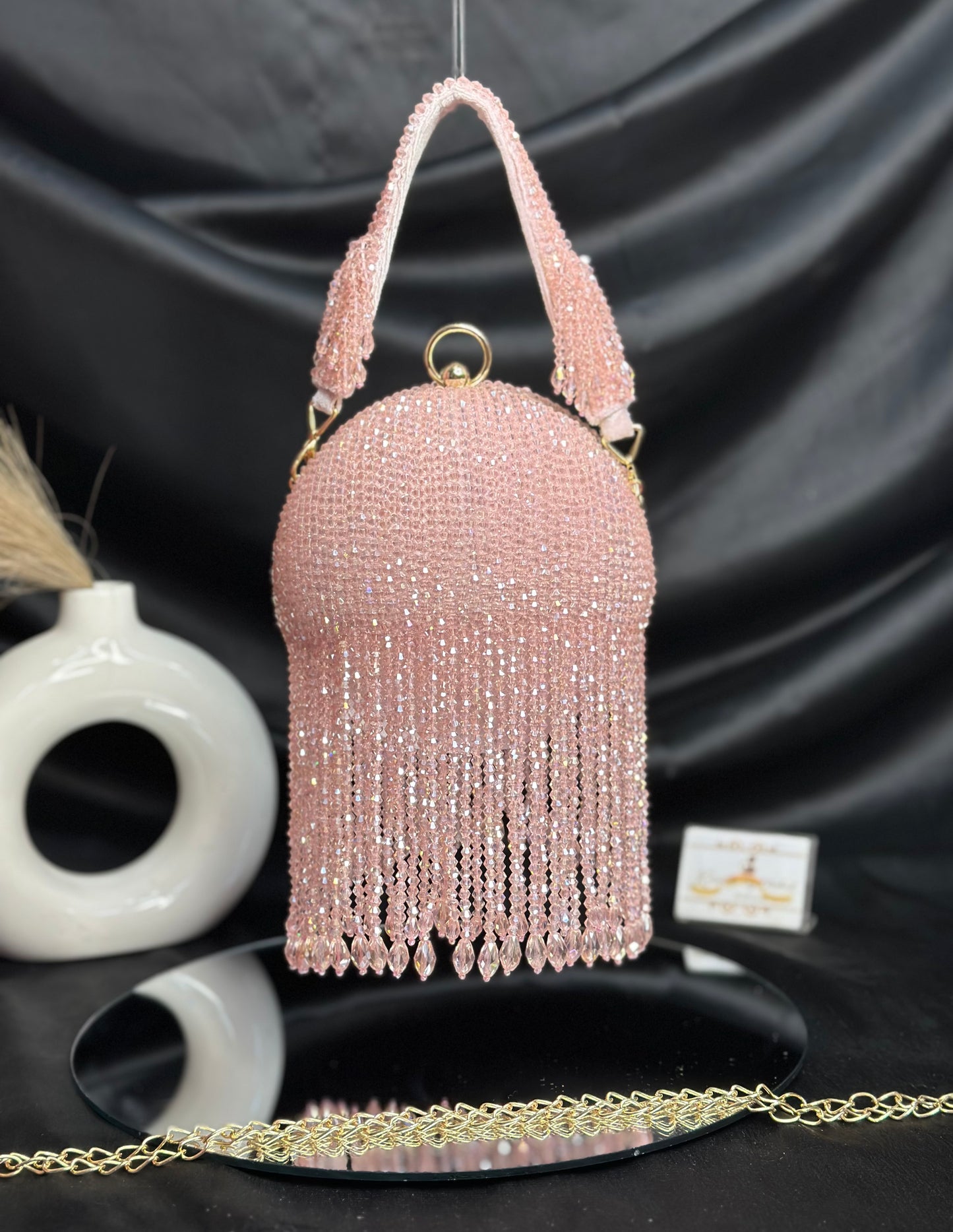 Crystal Cosmo Bag