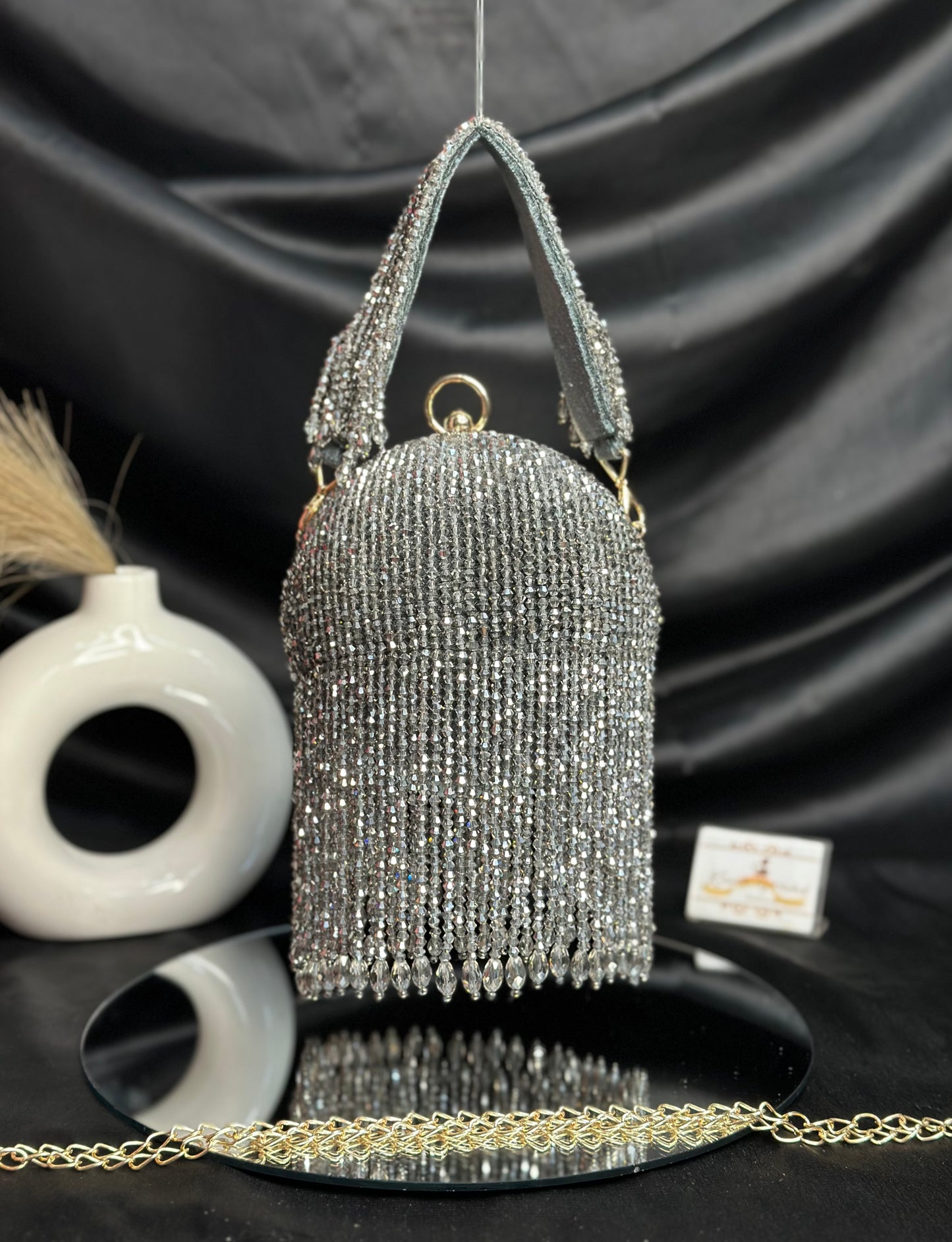 Crystal Cosmo Bag