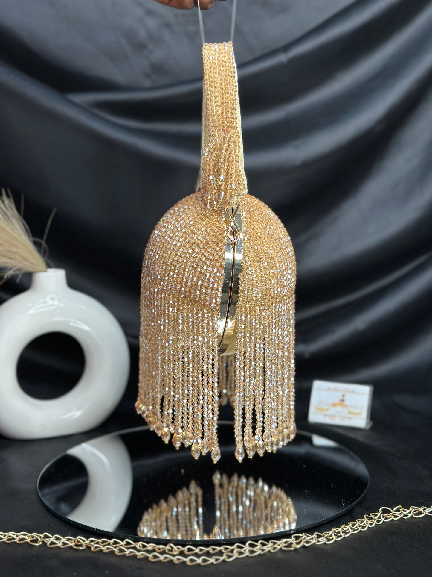 Crystal Cosmo Bag