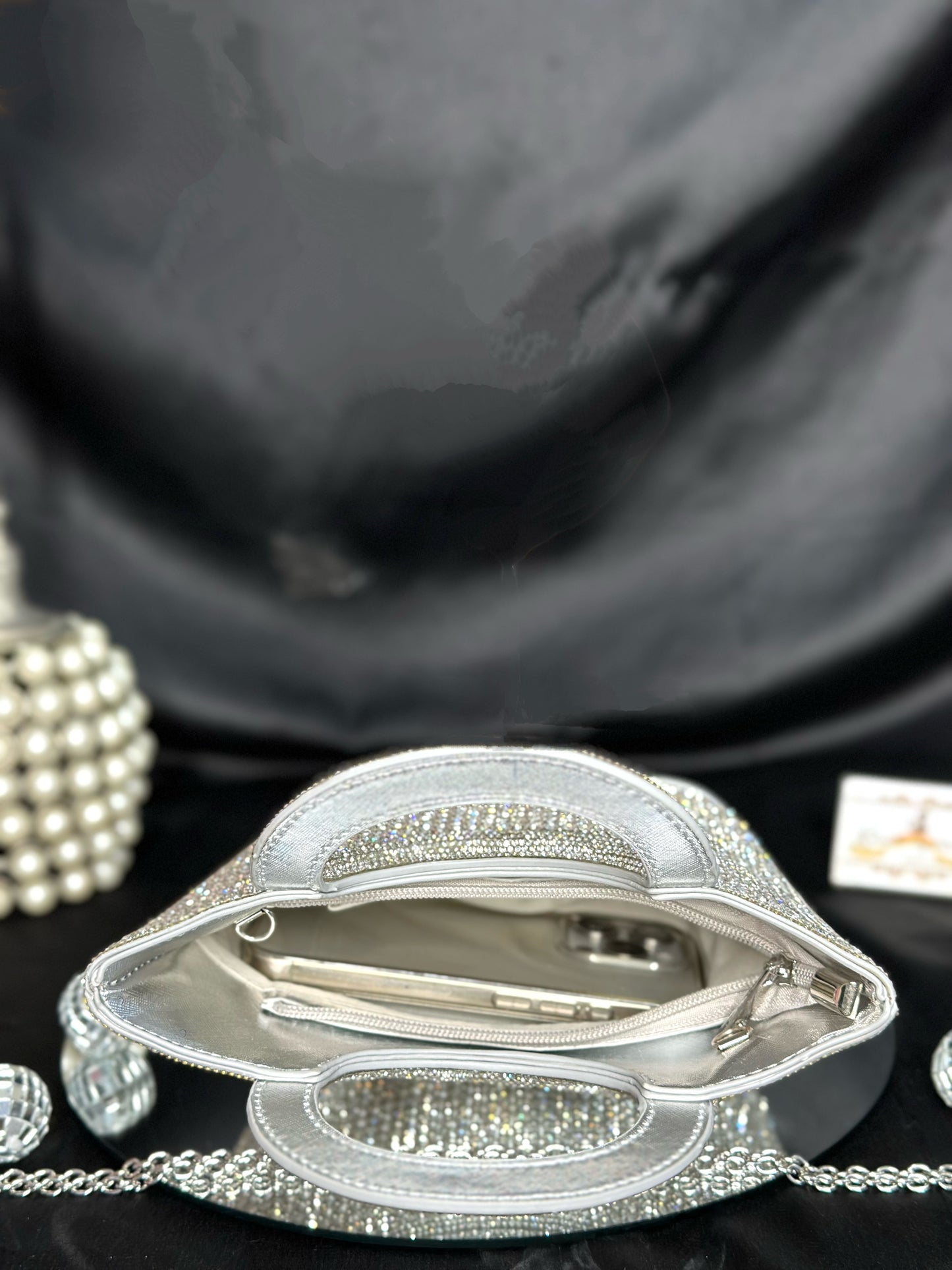 Moonshine Rhinestone Bag