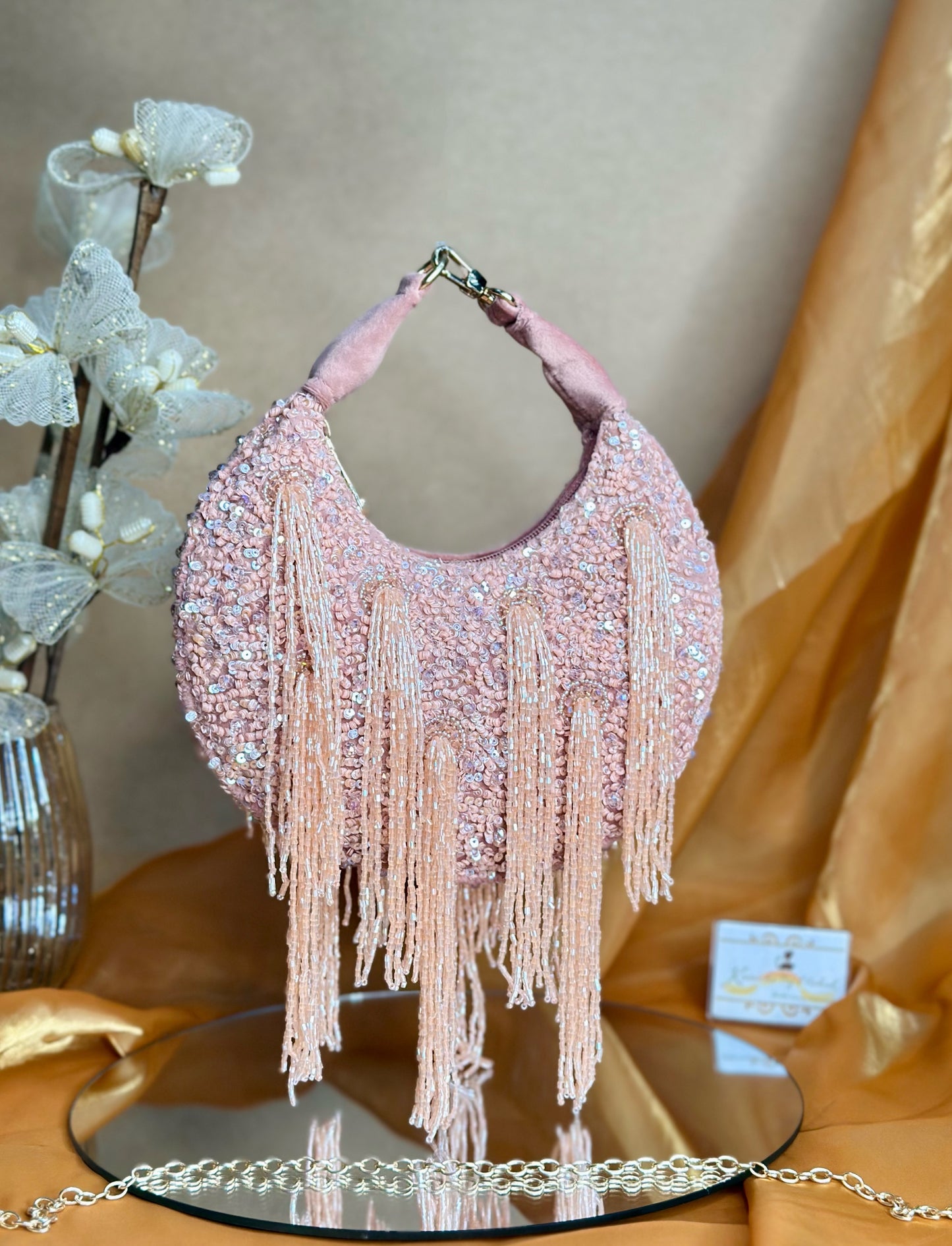 Moon Tassel Bag