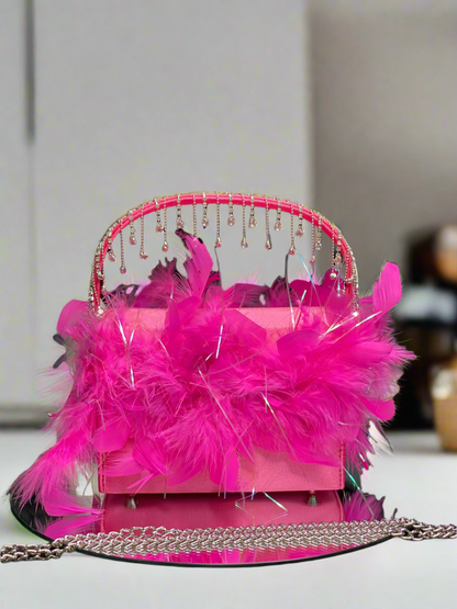 Sparkly Fur Bag