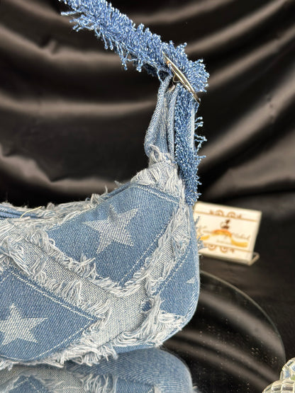 Denim Shoulder Bag