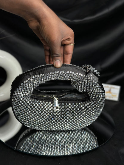 Scarlet Rhinestone Bag