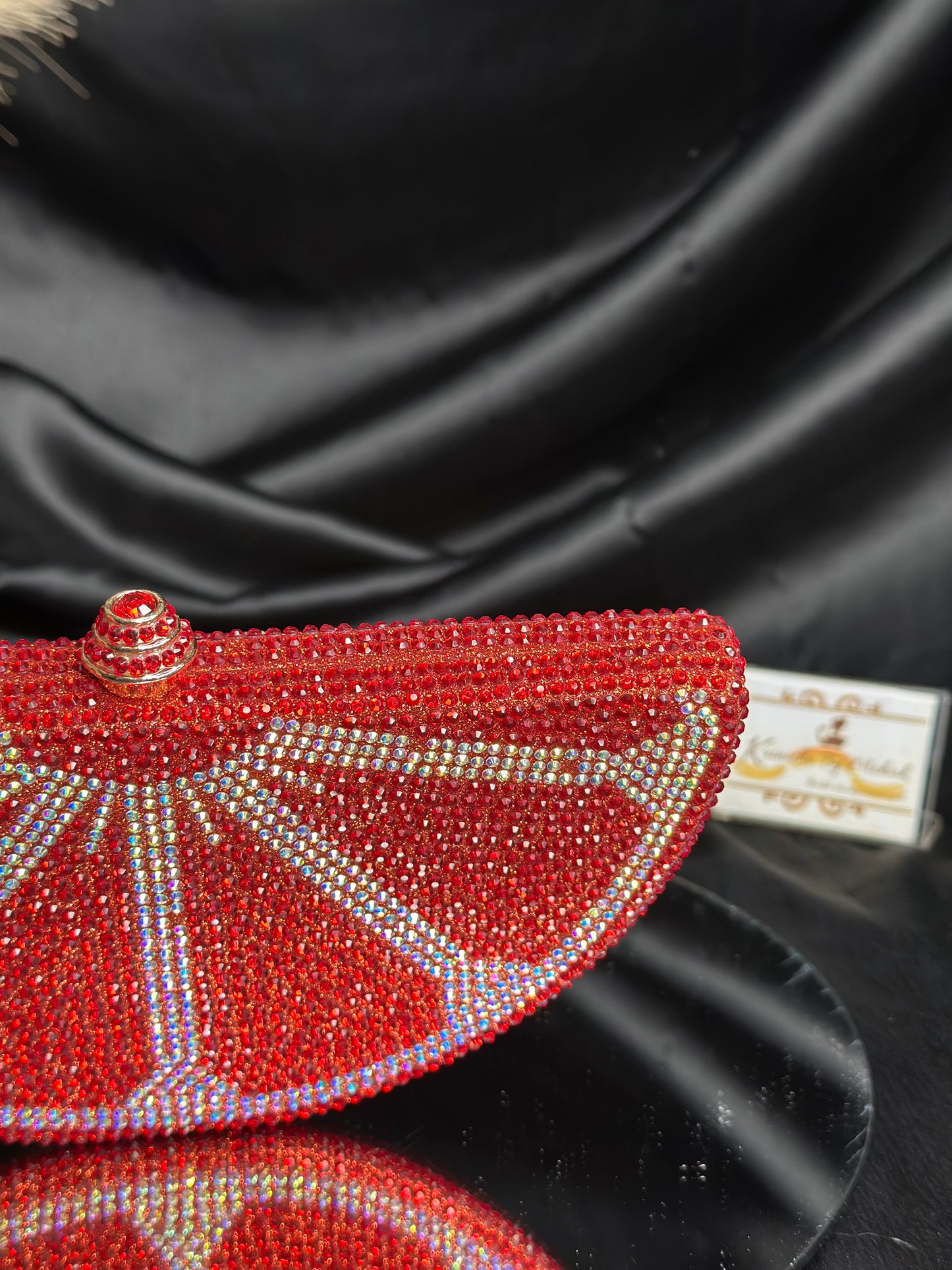 Lemon Crystal Clutch