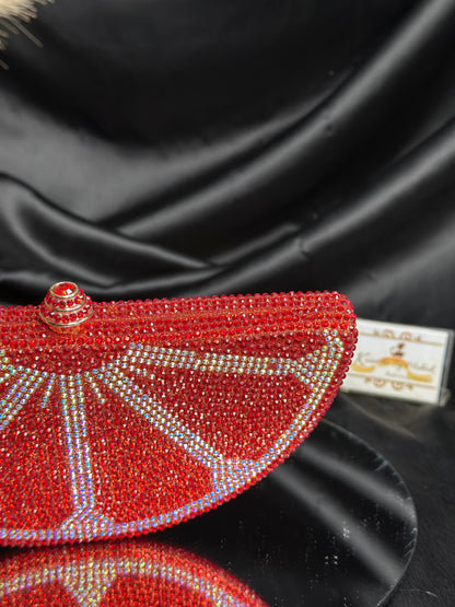 Lemon Crystal Clutch