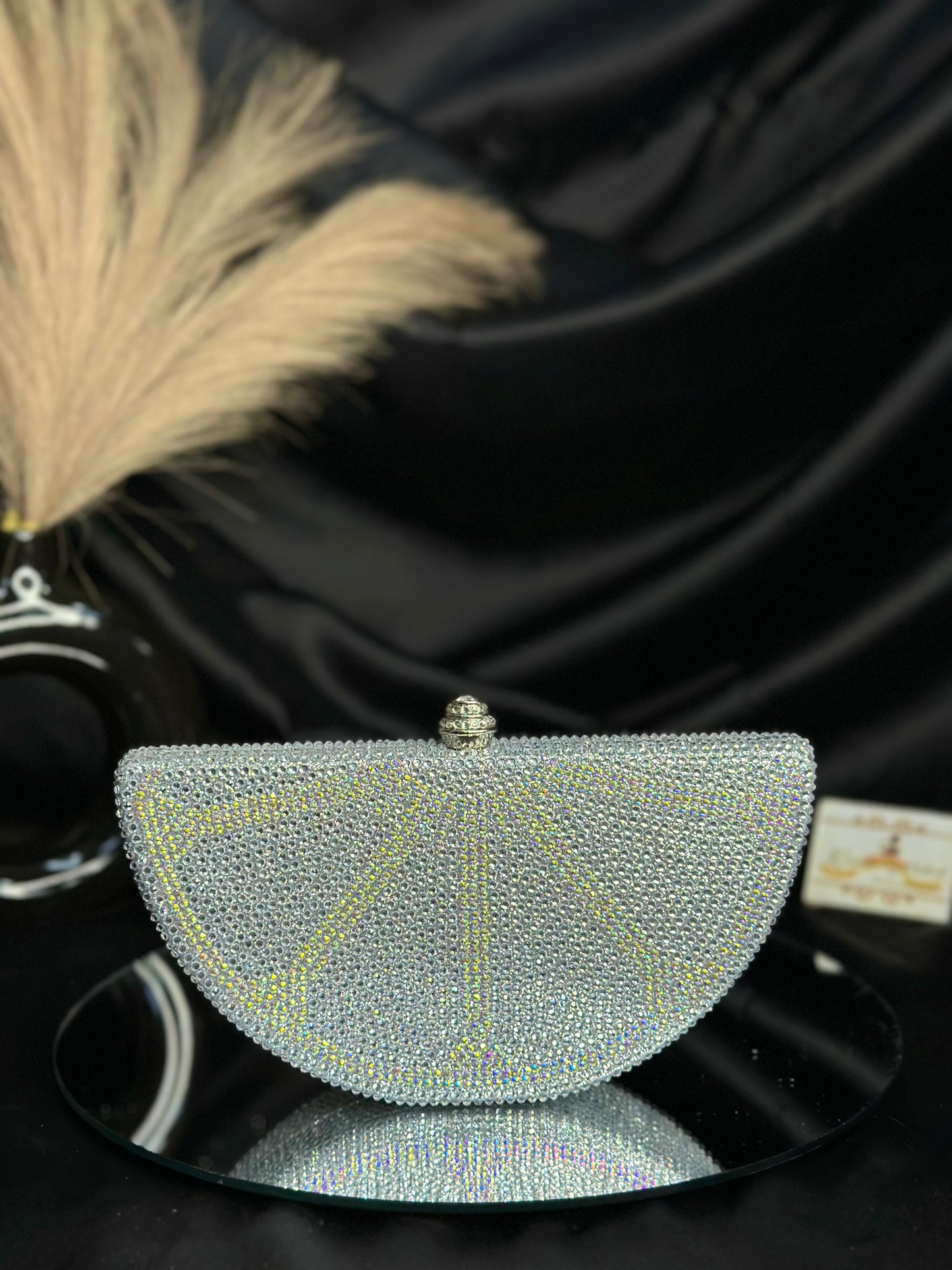Lemon Crystal Clutch