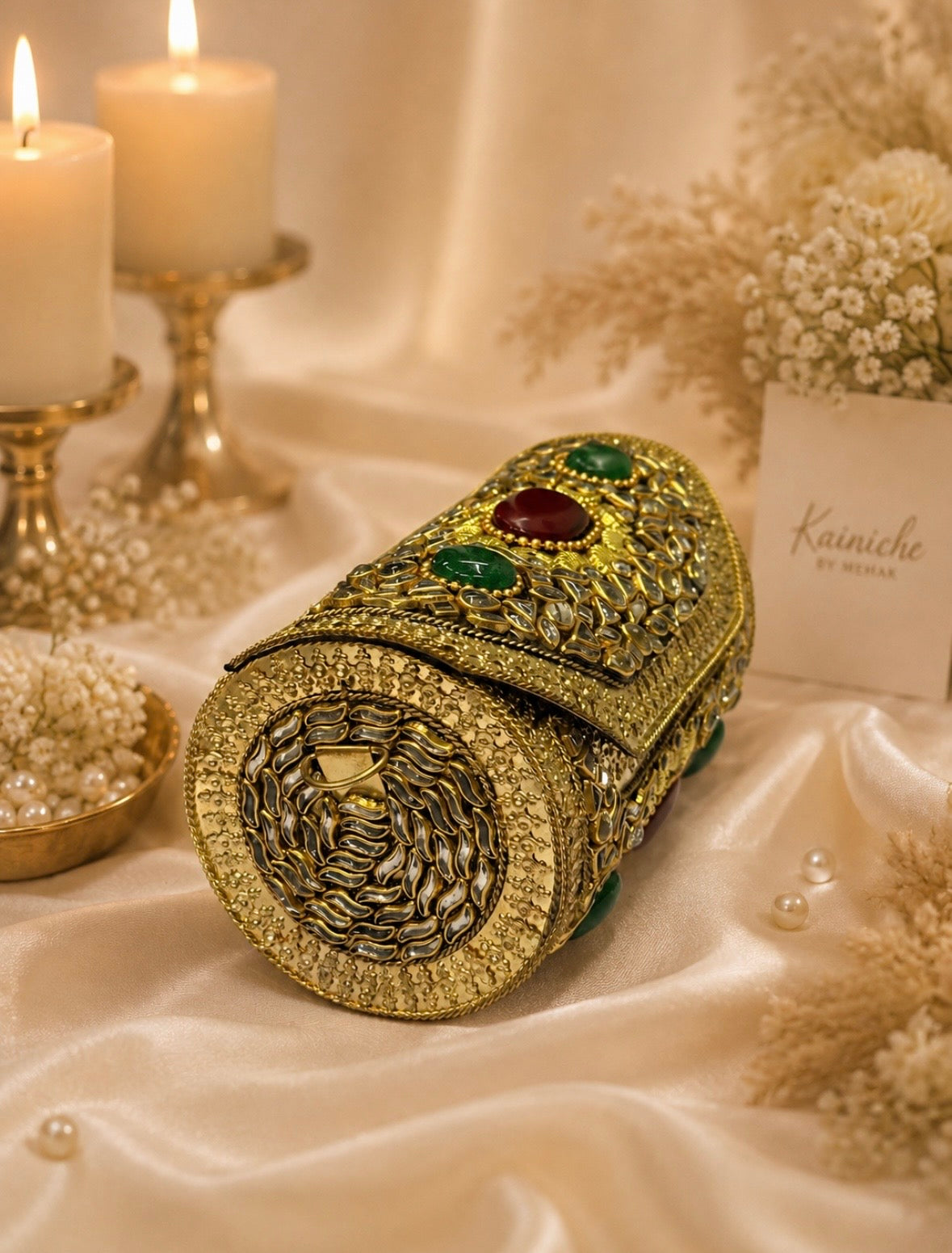 Zohra Kundan Clutch