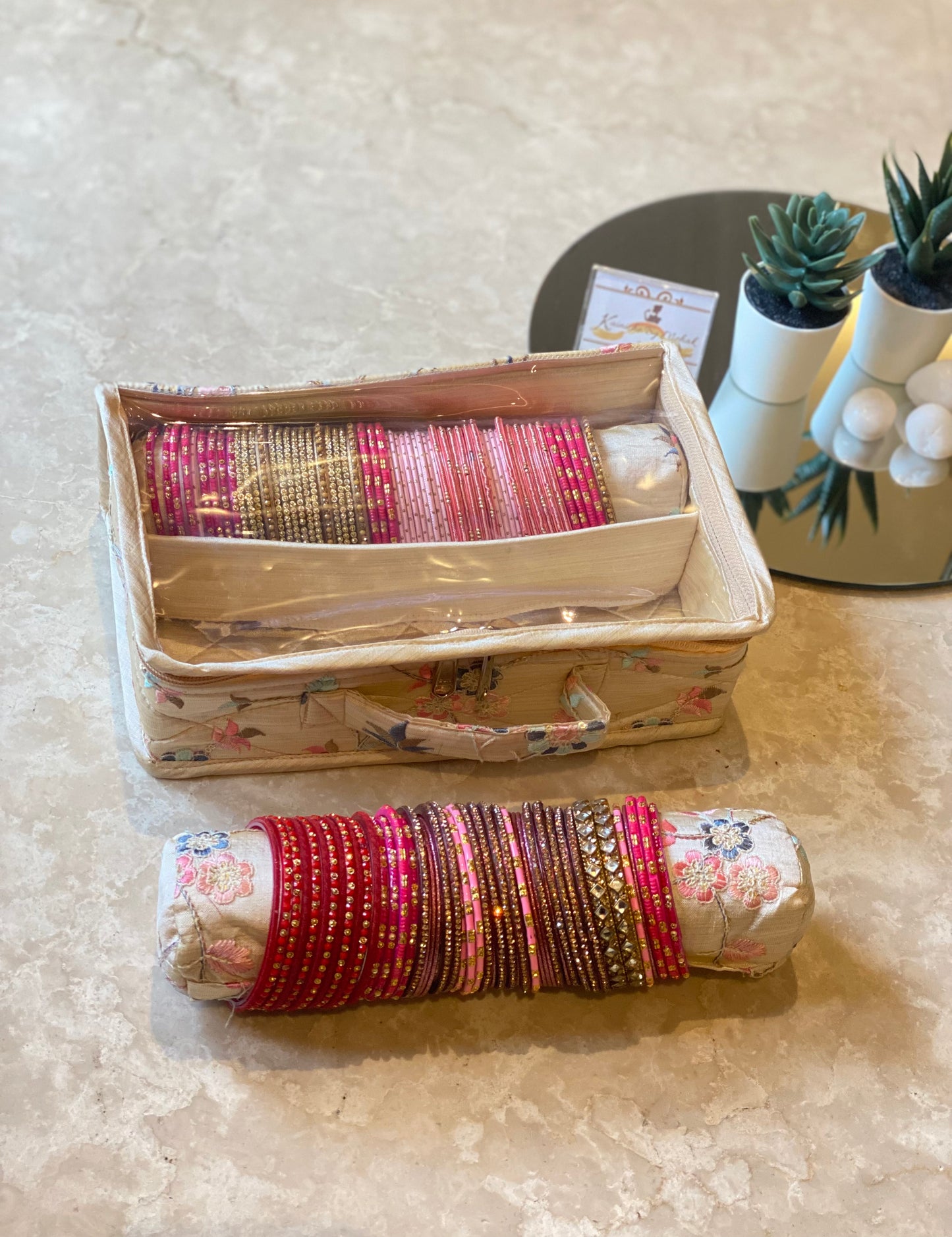 Taylor Bangle and Watch Organizer (2 Rows)