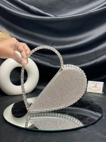 Glitter Heart Bag