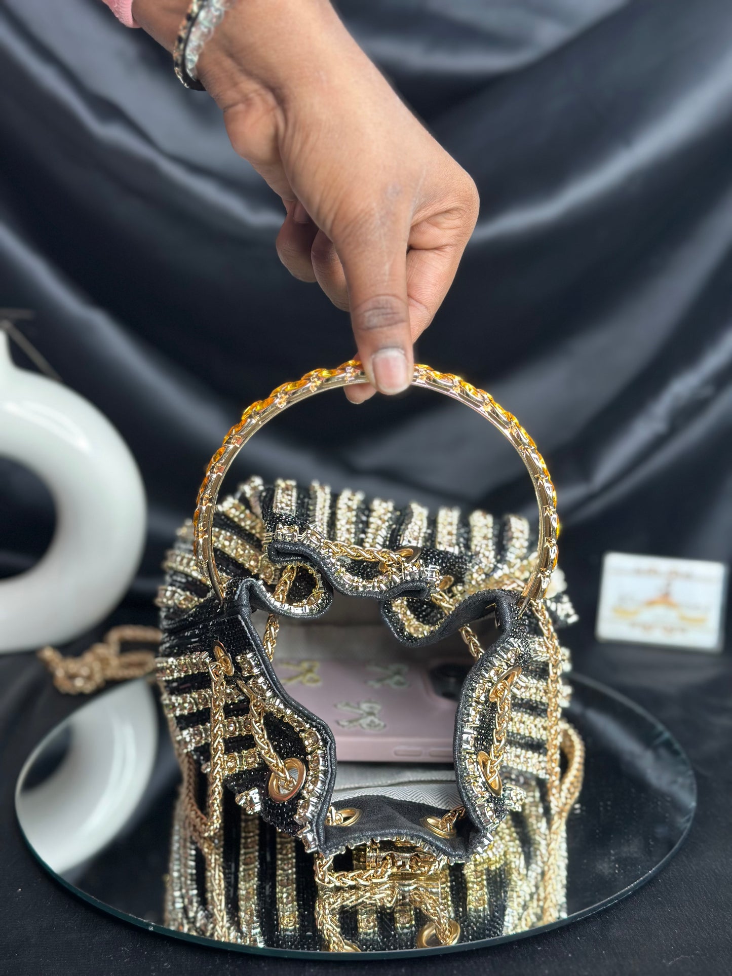 Richard Rhinestone Bag