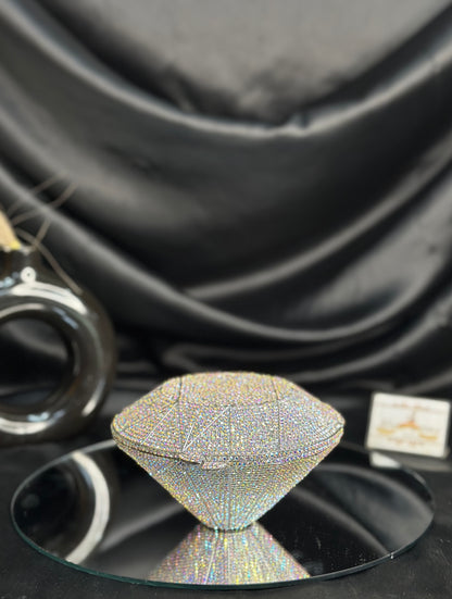 Diamond Crystal Clutch - Rainbow