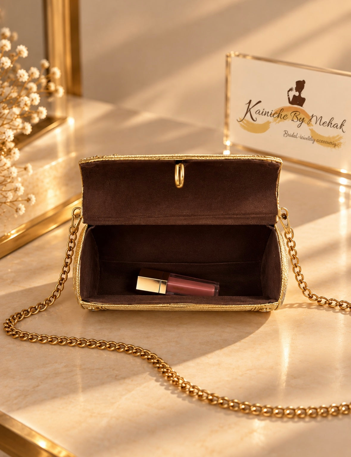 Kiara Kundan Clutch