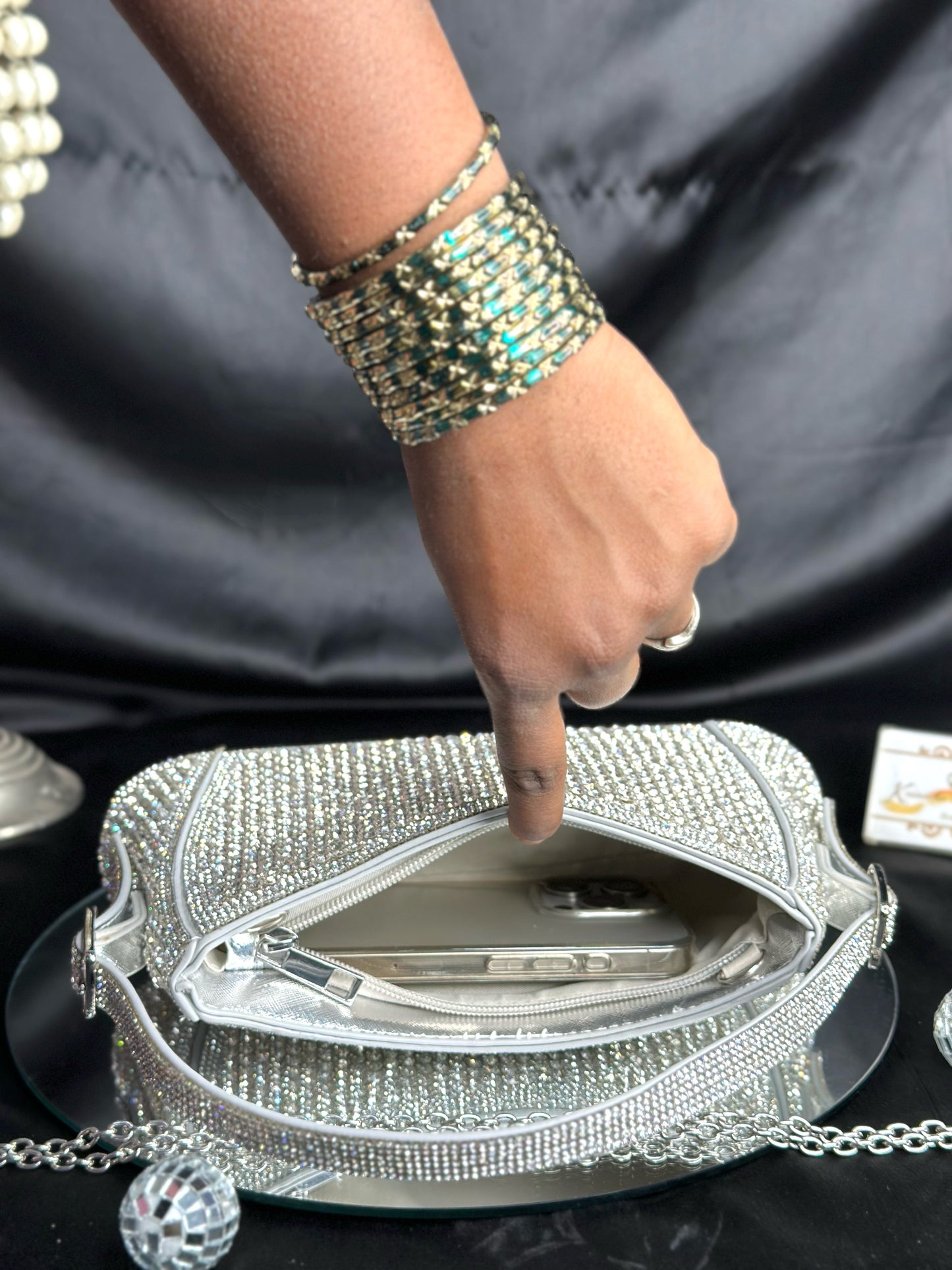 Starlight Rhinestone Bag