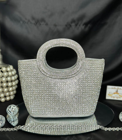 Moonshine Rhinestone Bag