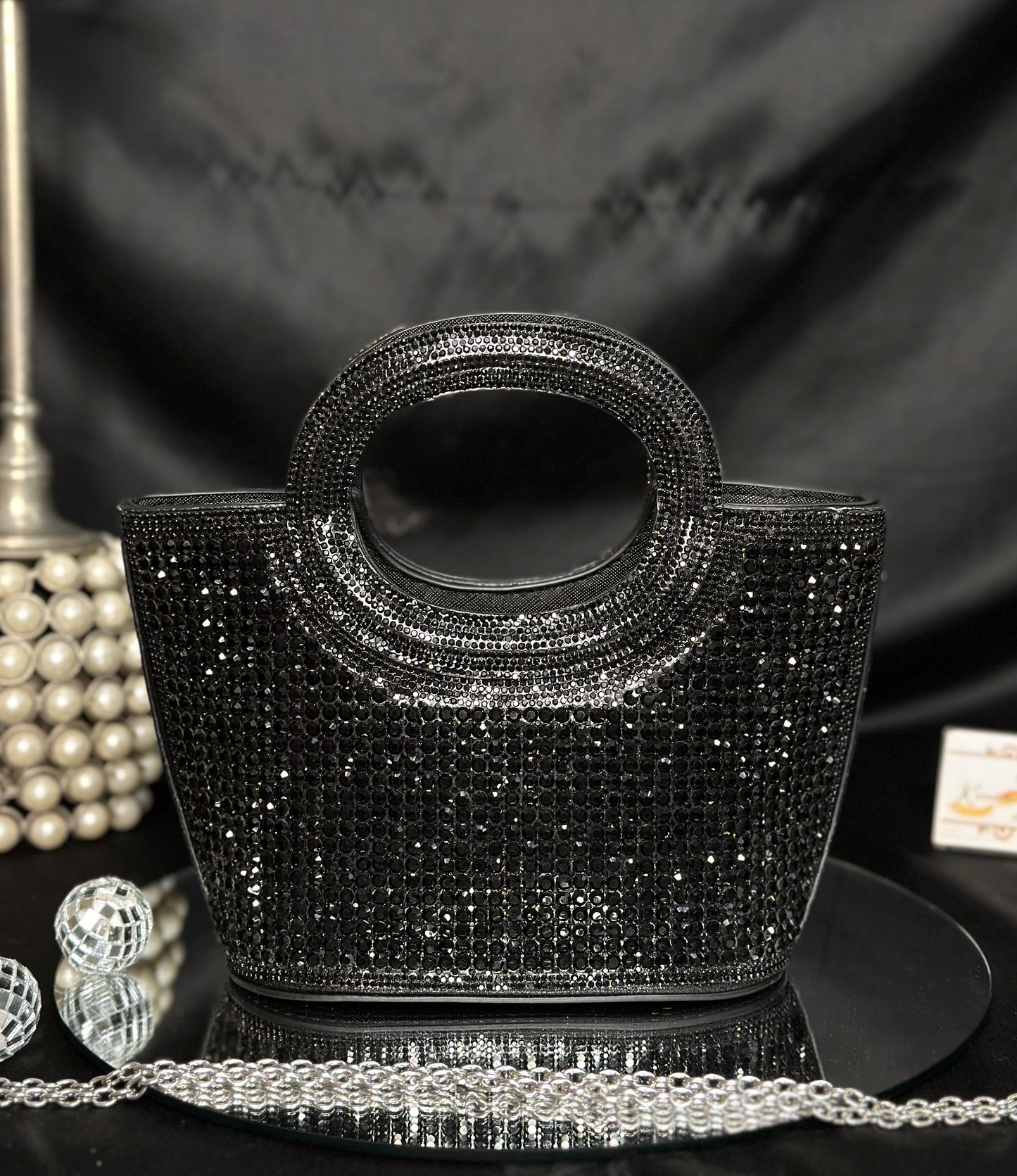 Moonshine Rhinestone Bag