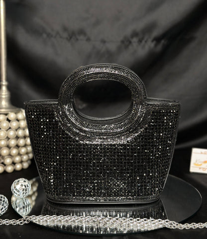 Moonshine Rhinestone Bag