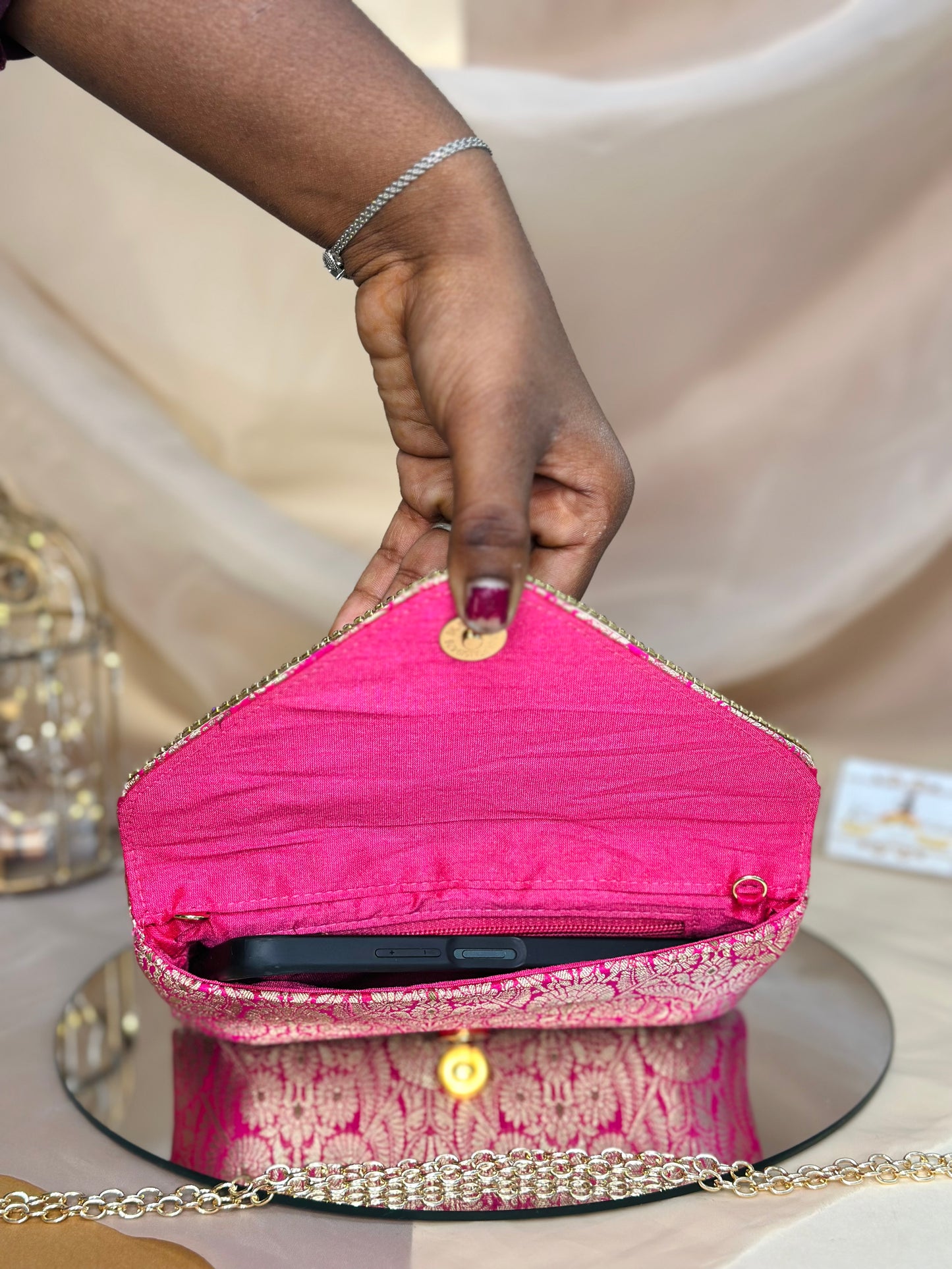 Zeenat Flap Bag