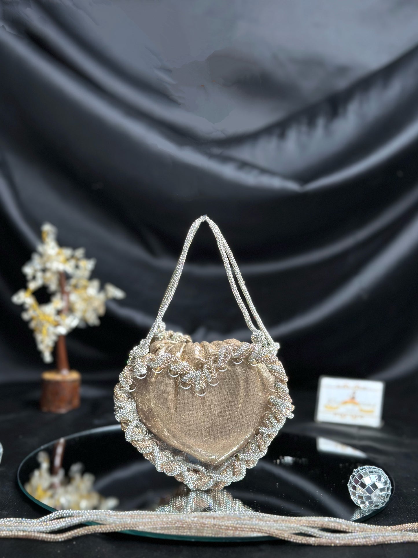 Mini Heart Halo Bag