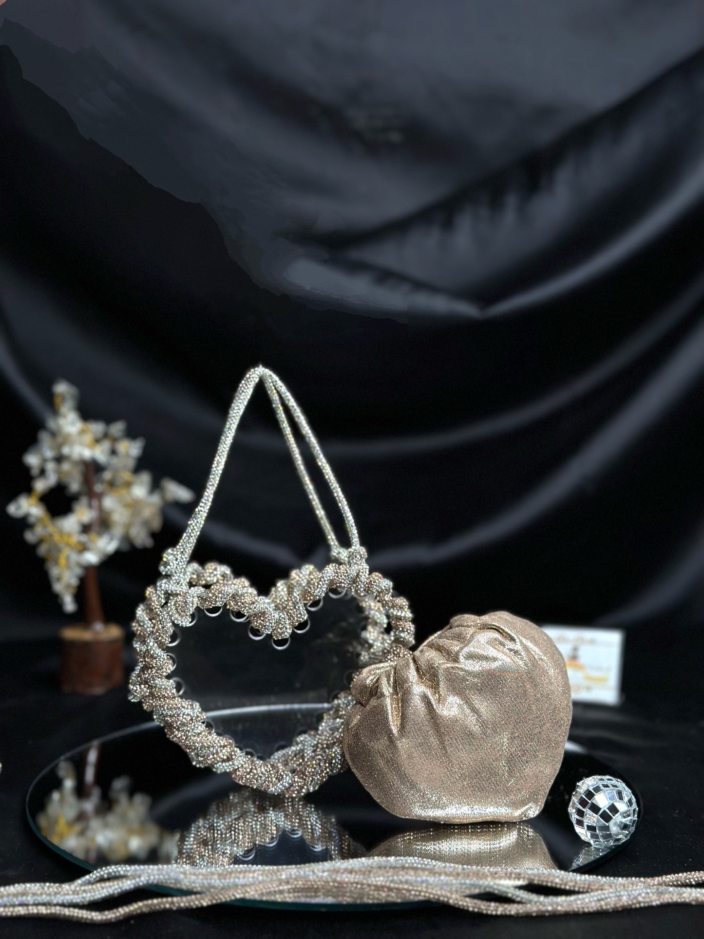 Mini Heart Halo Bag