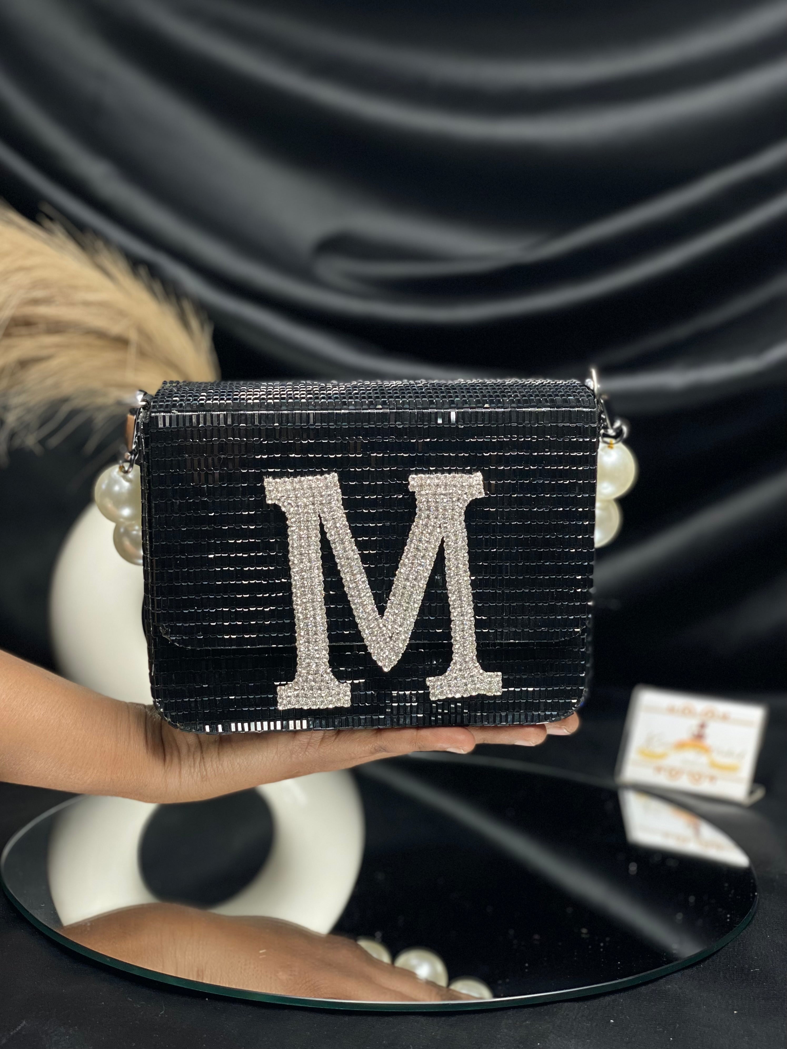 Glitter Initial Bag | Seed Heritage