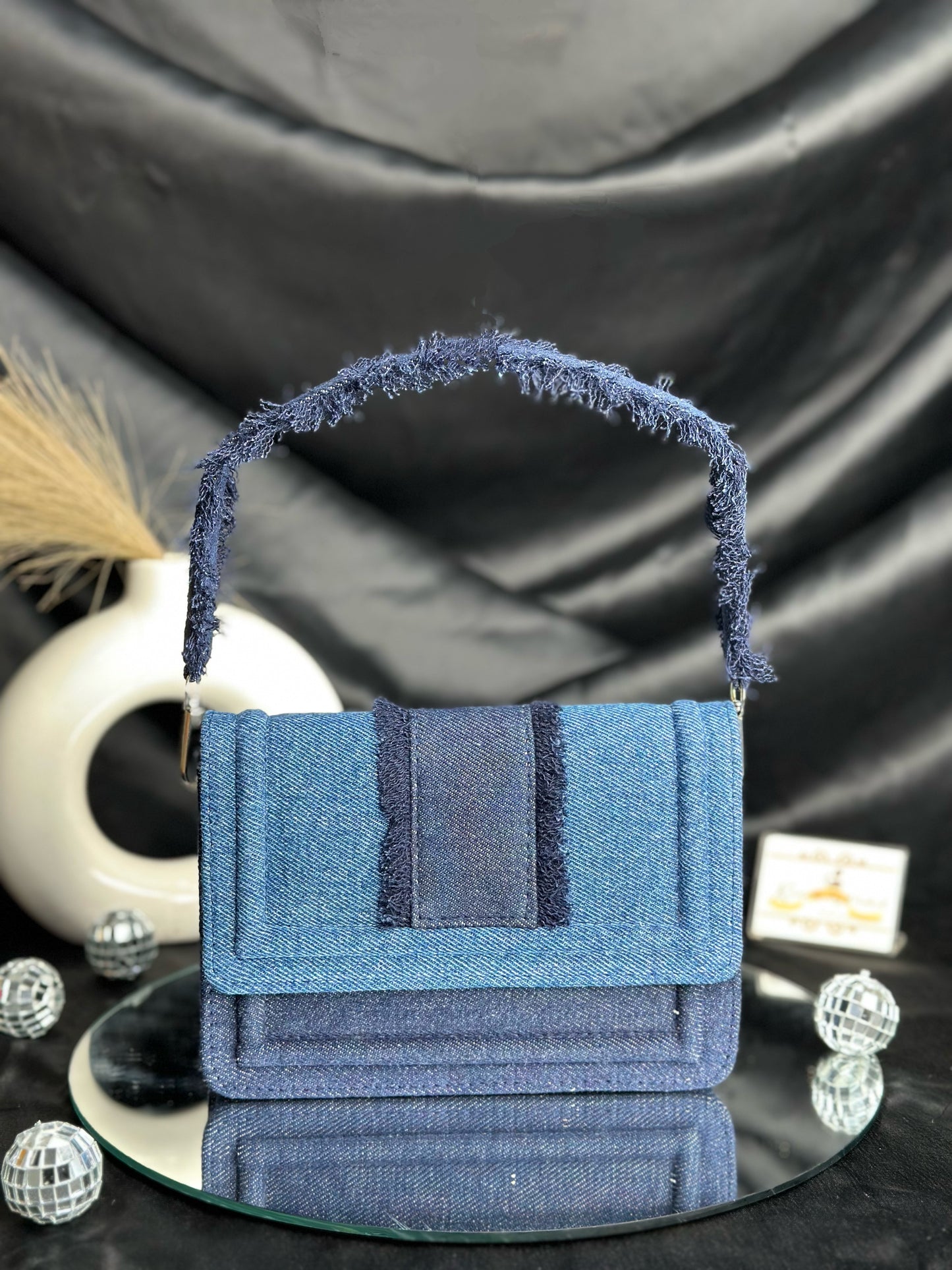 River Denim Bag